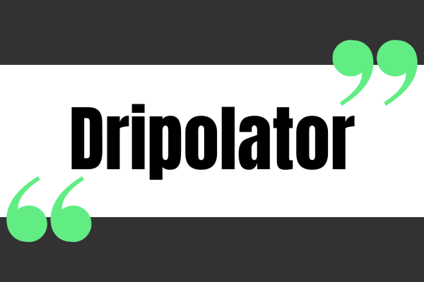 Dripolator Black Mountain