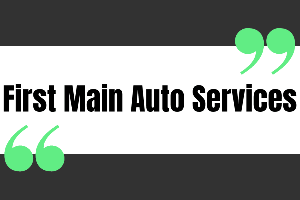 First Main Auto Services