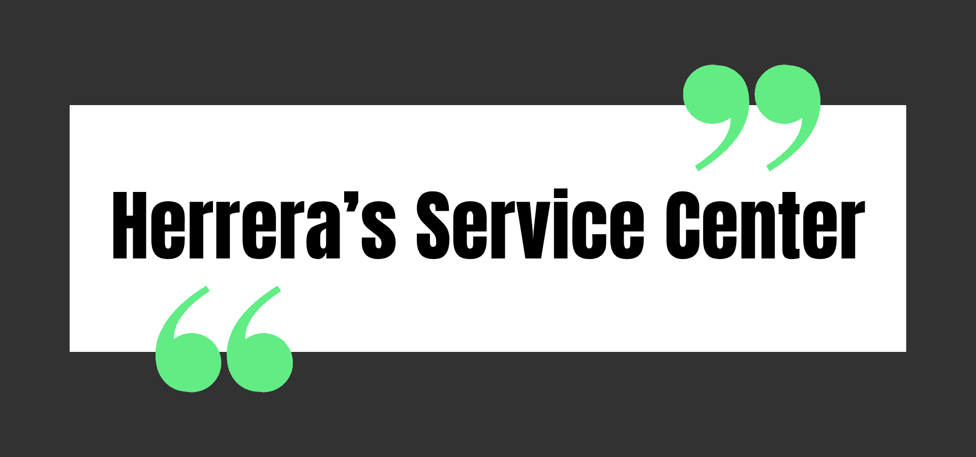 Herrera’s Service Center