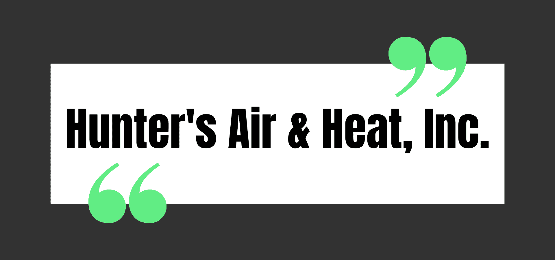 Hunter's Air & Heat, Inc.