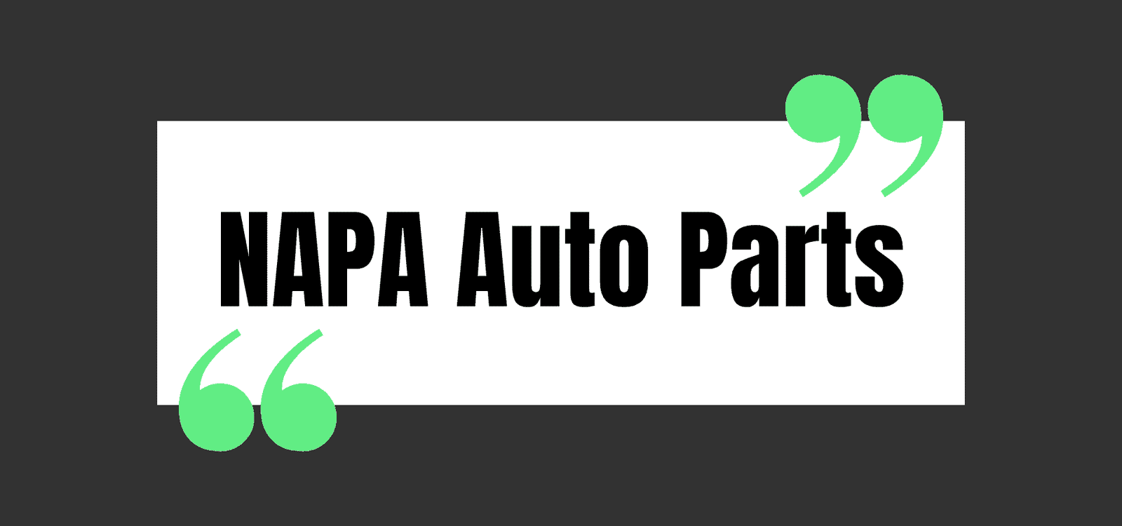 NAPA Auto Parts