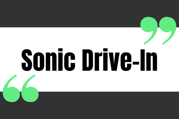 Sonic Drive-In