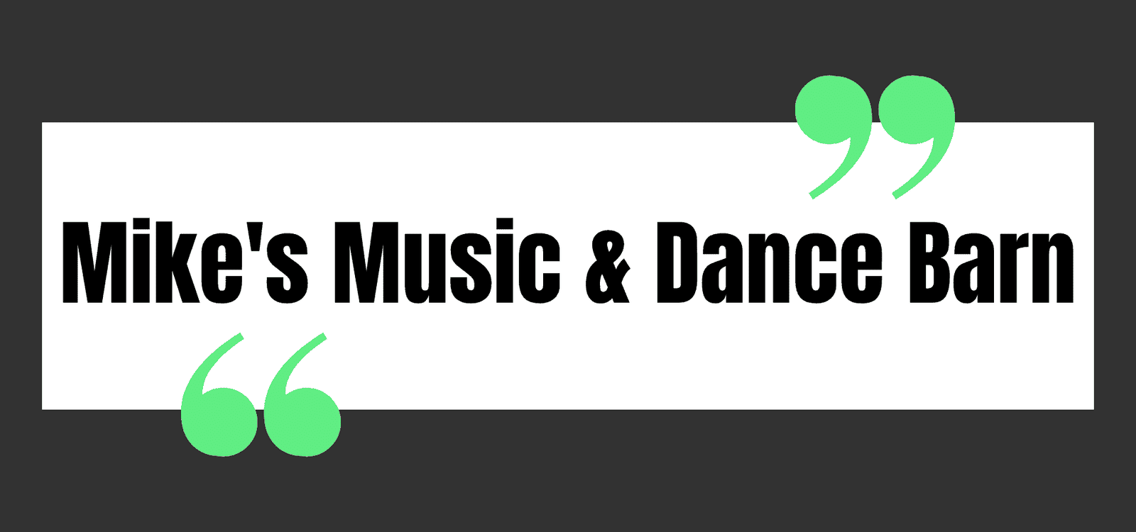mike's music & dance barn