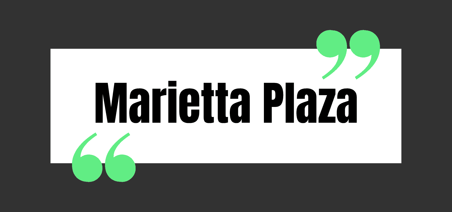 Marietta Plaza