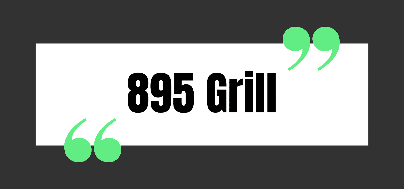895 Grill