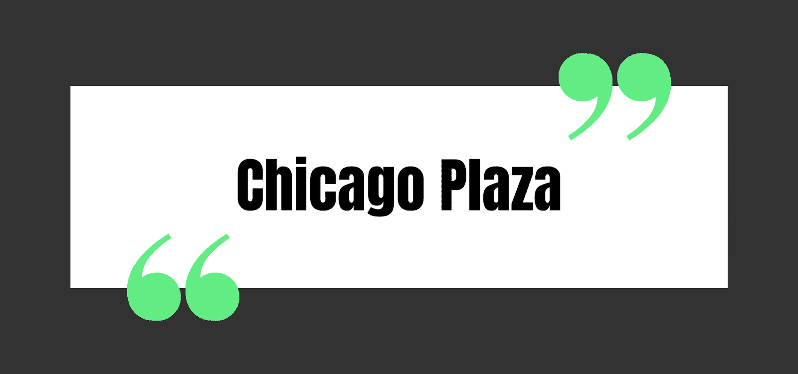 Chicago Plaza