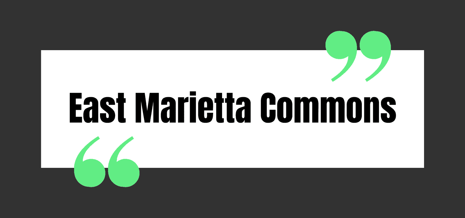 East Marietta Commons