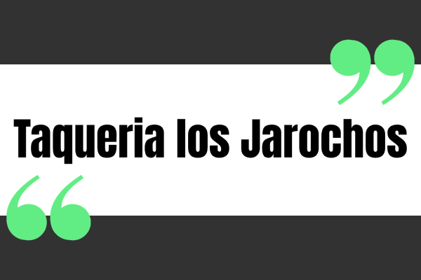 Taqueria los Jarochos
