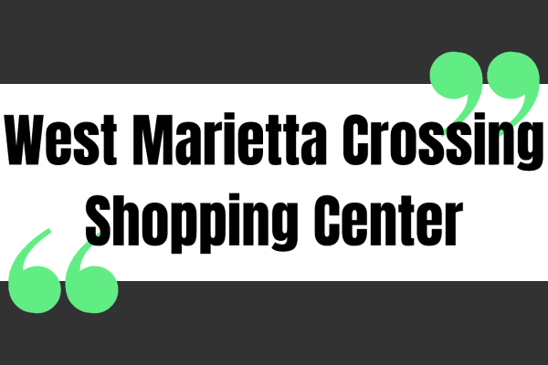 West Marietta Crossing Shopping Center