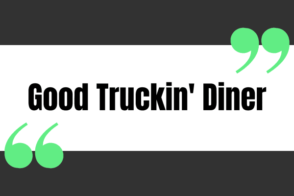Good Truckin' Diner