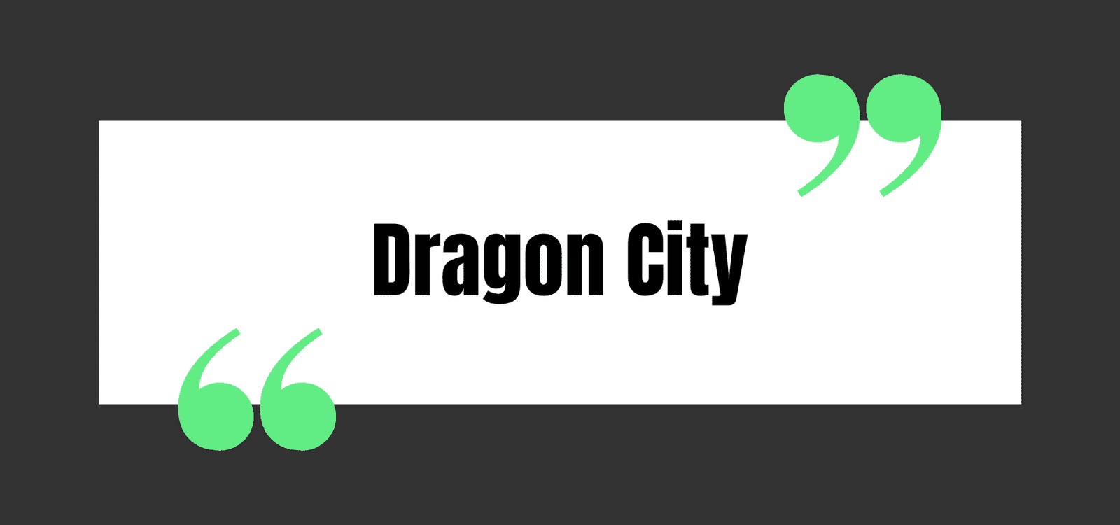Dragon City