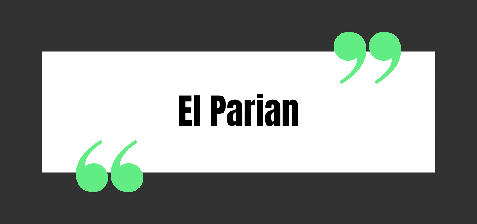 El Parian