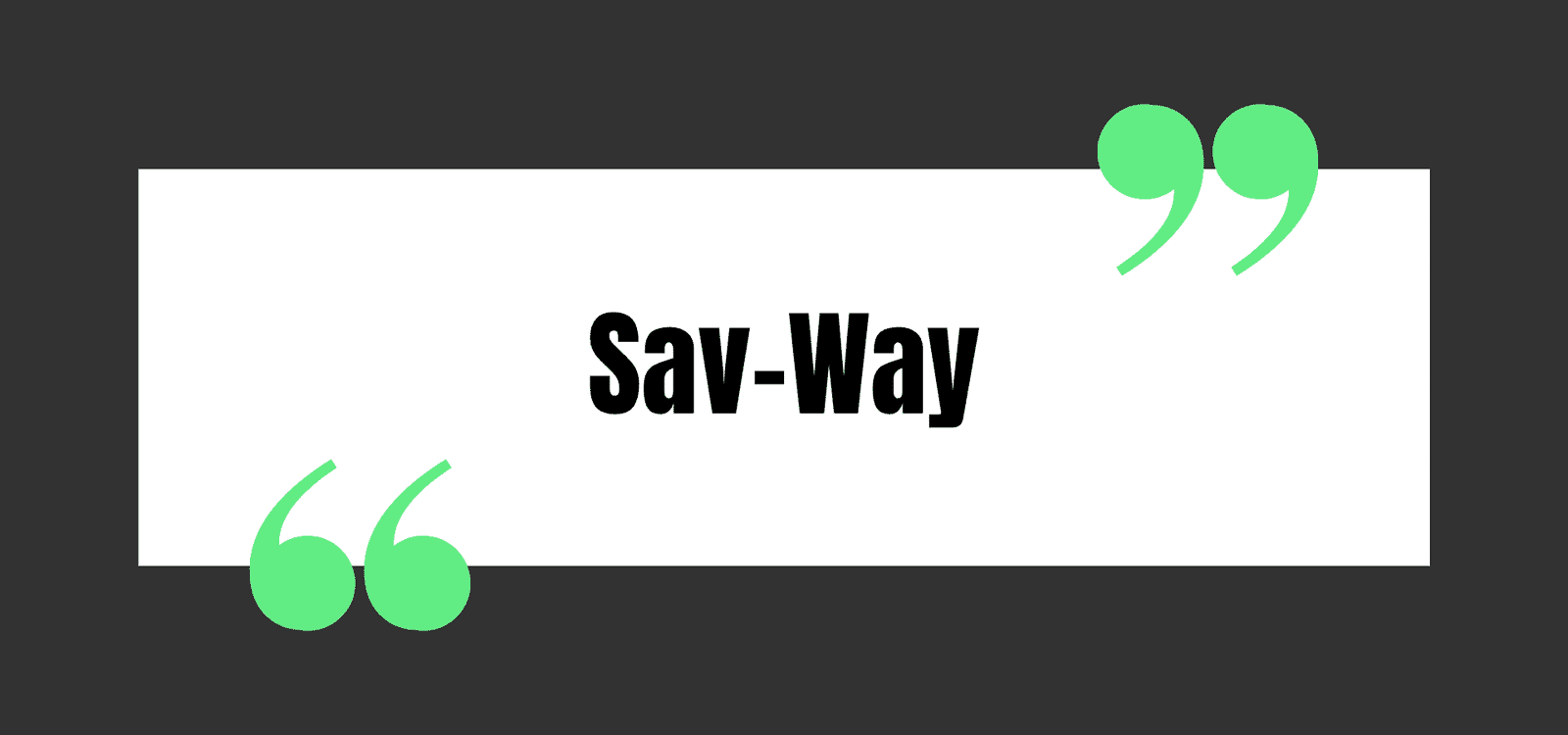 Sav-Way