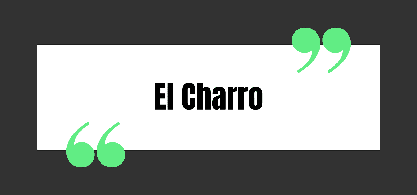 El Charro