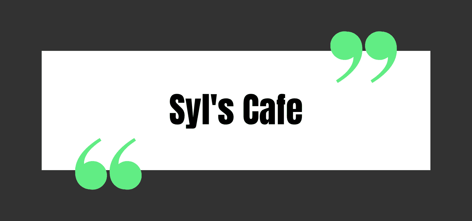 Syl's Cafe