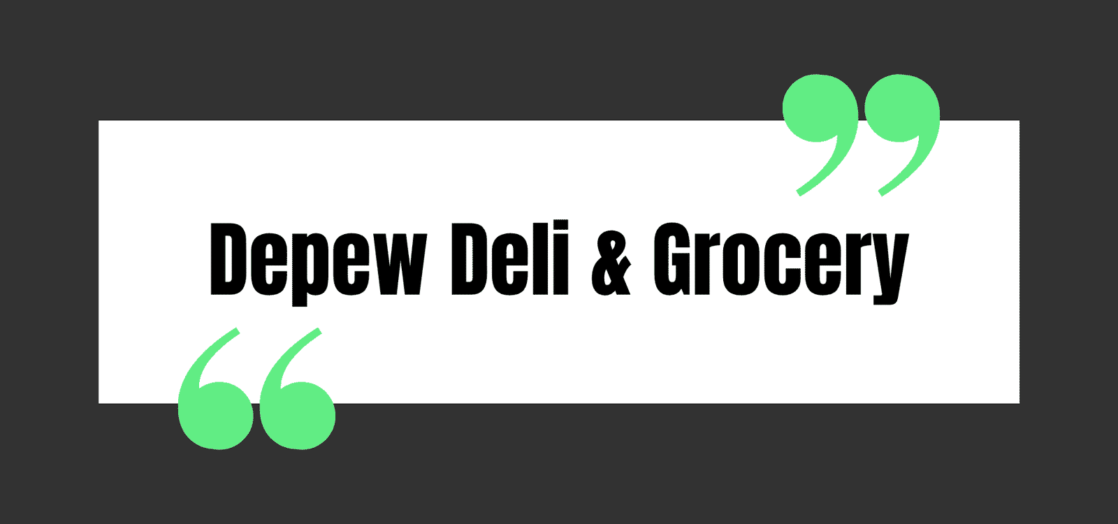 Depew Deli & Grocery