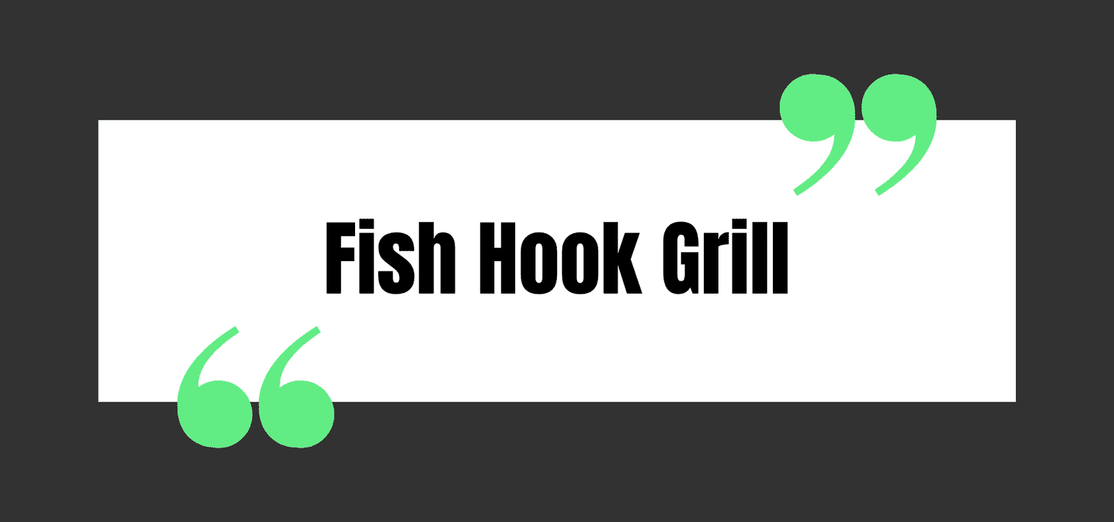 Fish Hook Grill