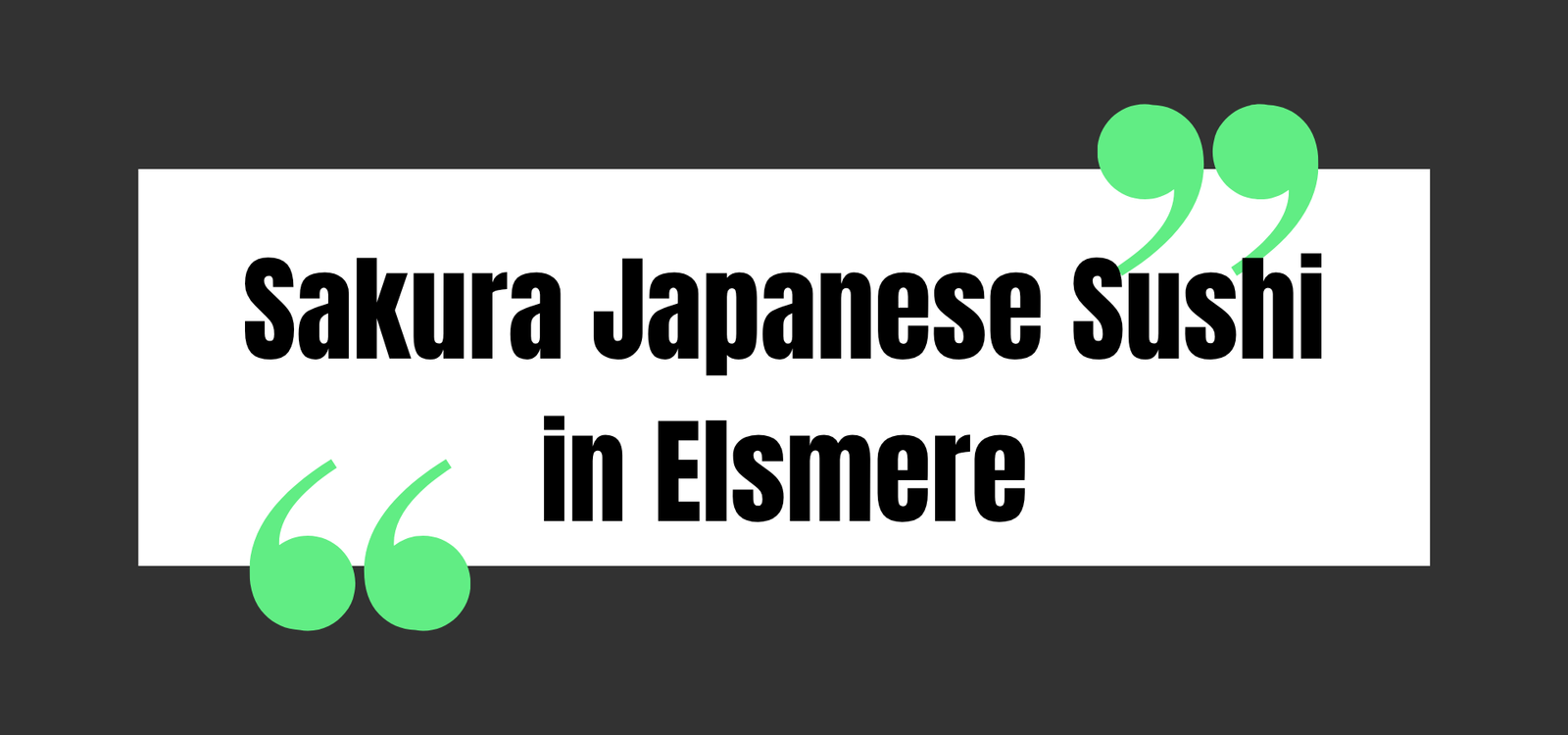 Sakura Japanese Sushi in Elsmere