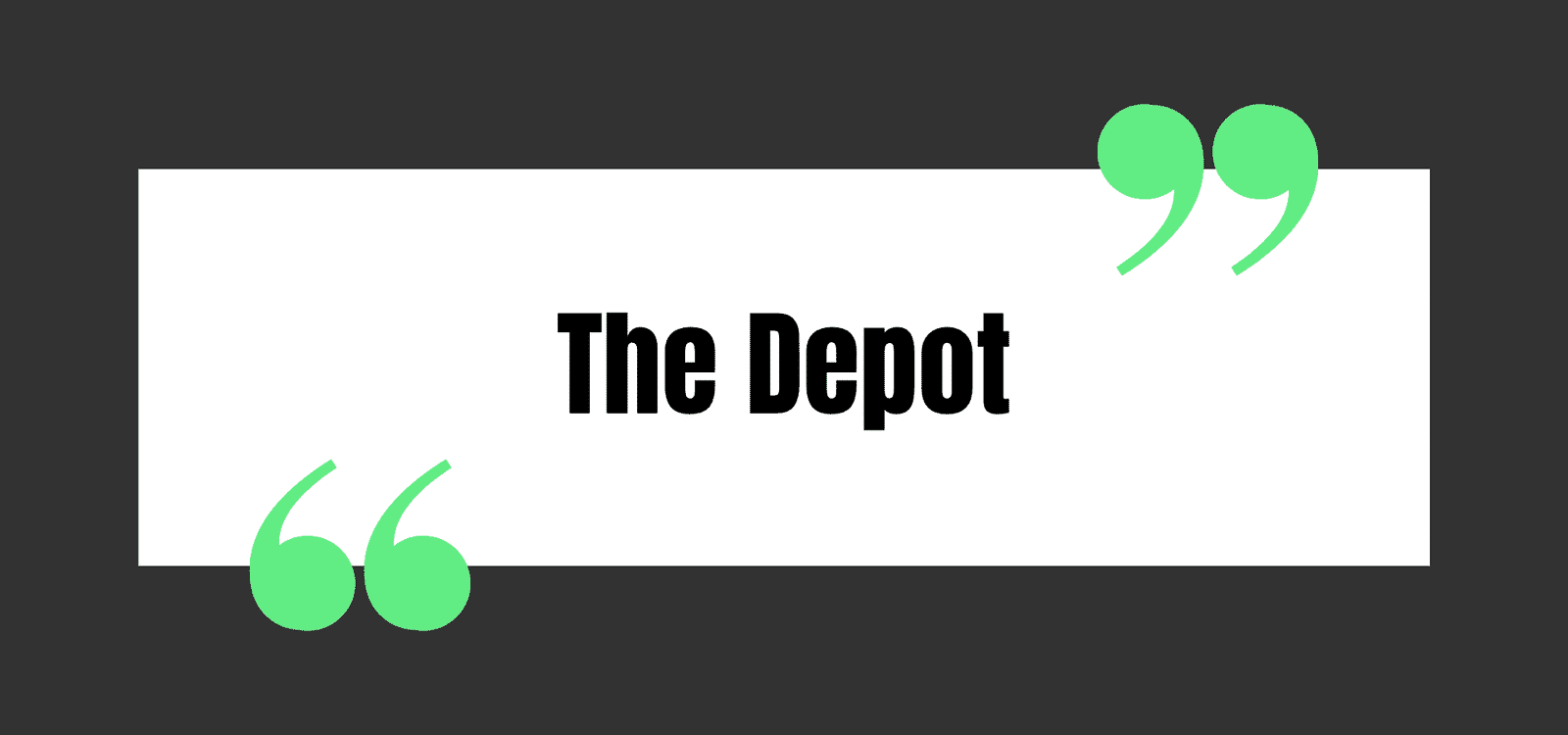 The Depot