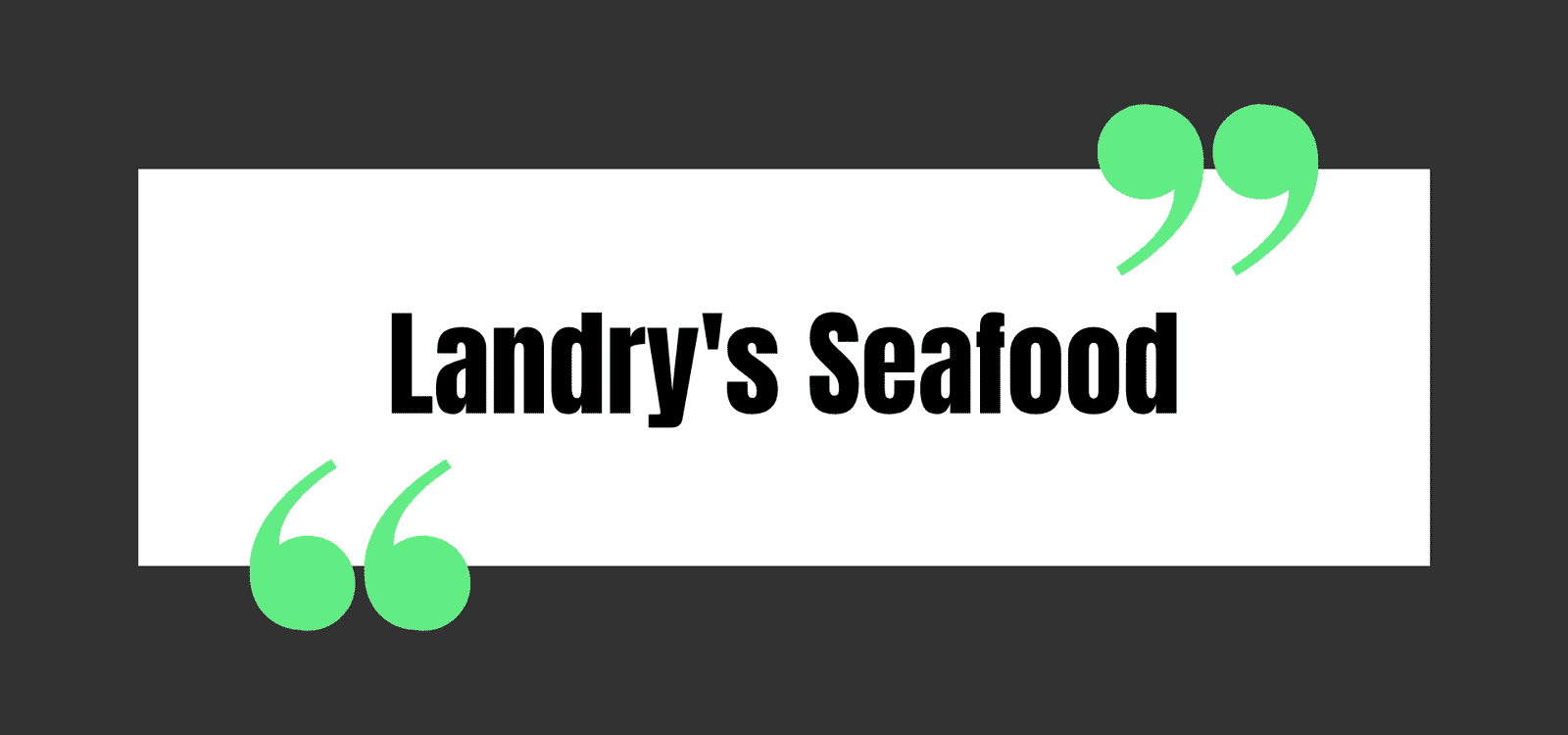 Landry's Seafood