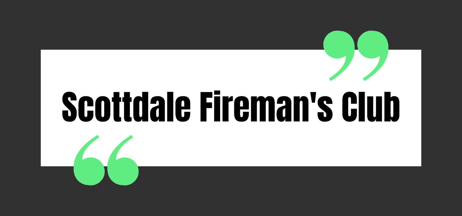 Scottdale Fireman's Club
