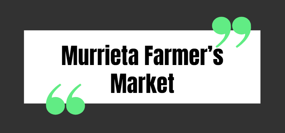 Murrieta Farmers Market