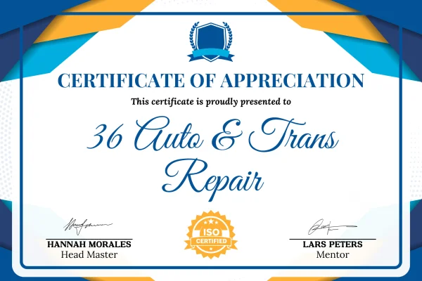 36 Auto & Trans Repair