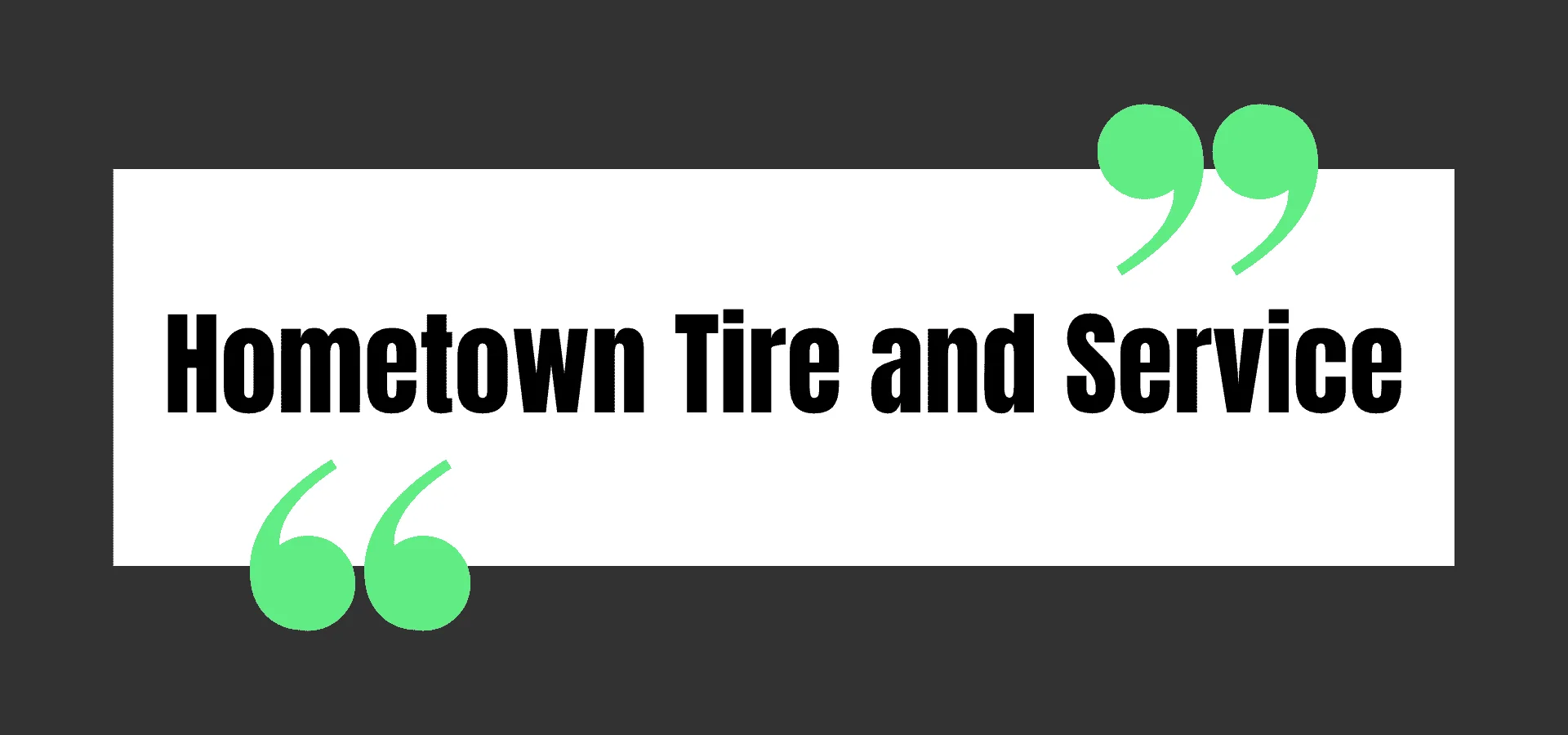 Hometown Tire and Service