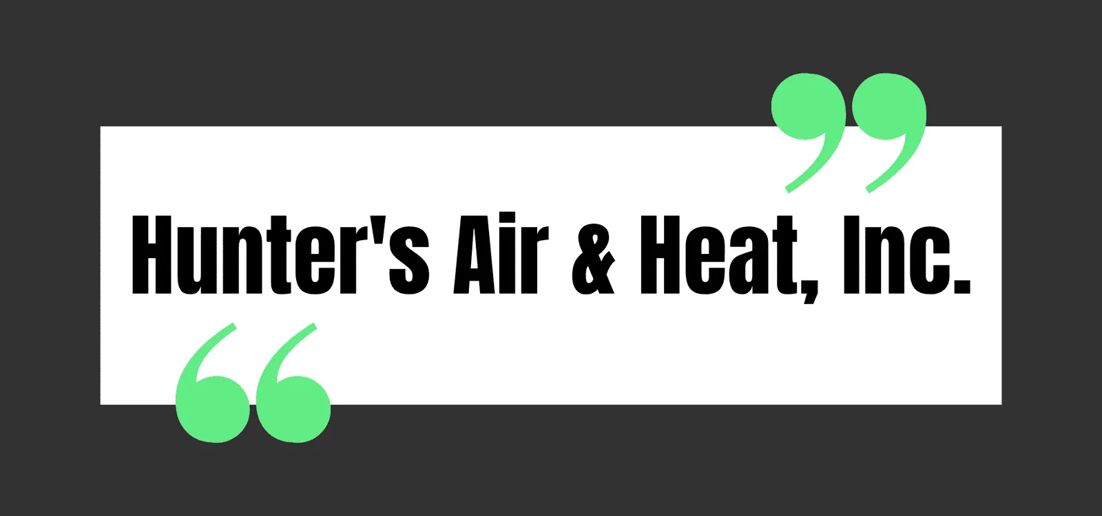 Hunter's Air & Heat, Inc.